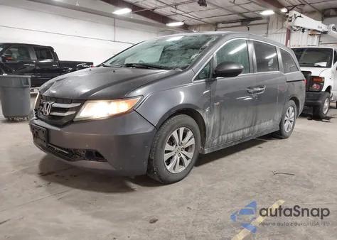 2016 Honda Odyssey Se from USA, damaged, VIN 5FNRL5H35GB042444